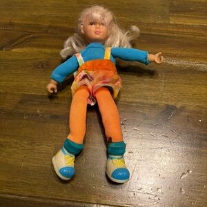 Rare Vintage ERTL Playground Kids Doll HTF 1992 Blonde Soft Body Meritus